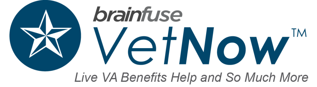 Brainfuse VetNow Live VA benefits help and so much more